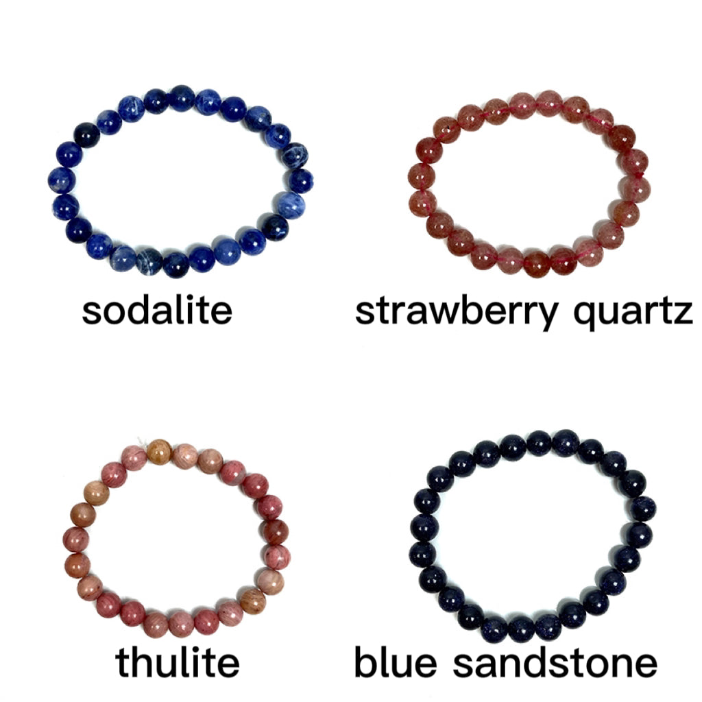 Different Materials Crystal Bracelets 10$/3PCS wholesale crystal bracelet for resale