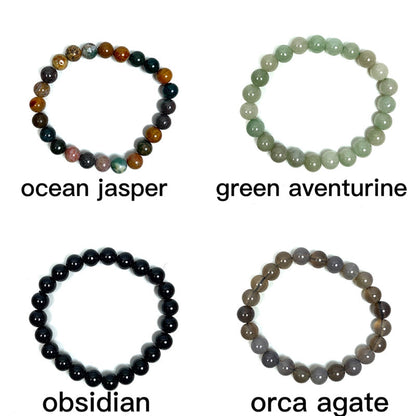 Different Materials Crystal Bracelets 10$/4PCS wholesale crystal bracelet for resale