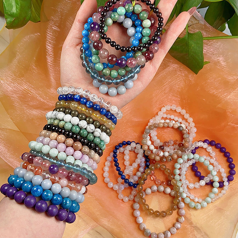 Different Materials Crystal Bracelets 4$/PC 5$/PC 6$/PC 9$/PC 10$/PC wholesale crystal bracelet for resale