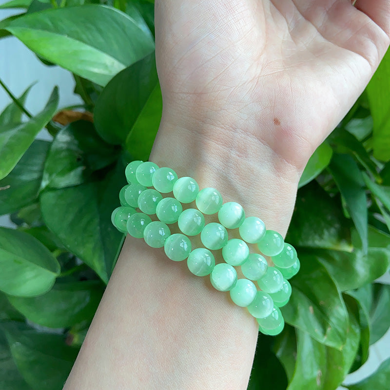 Dopamine Ccolor Selenite Bracelets wholesale crystal bracelet for resale