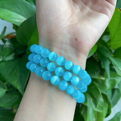 Dopamine Ccolor Selenite Bracelets wholesale crystal bracelet for resale