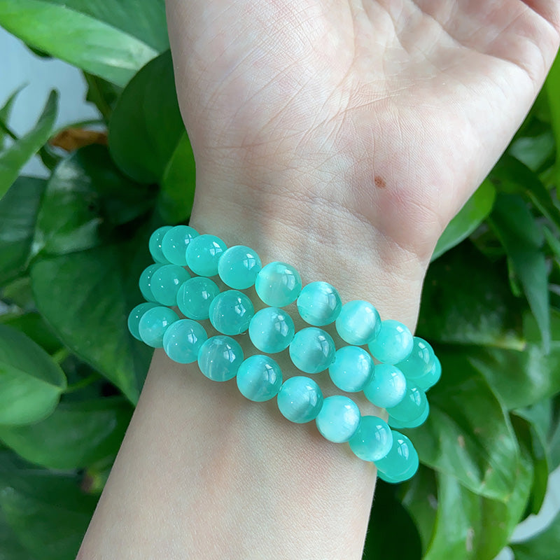 Dopamine Ccolor Selenite Bracelets wholesale crystal bracelet for resale