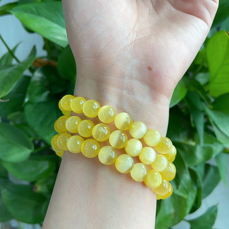 Dopamine Ccolor Selenite Bracelets wholesale crystal bracelet for resale