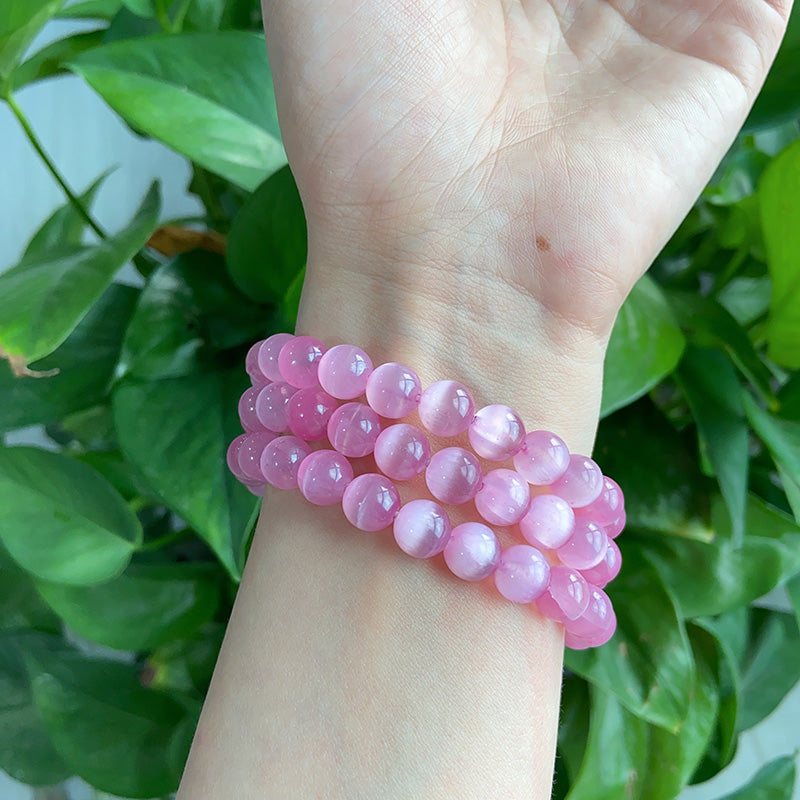 Dopamine Ccolor Selenite Bracelets wholesale crystal bracelet for resale