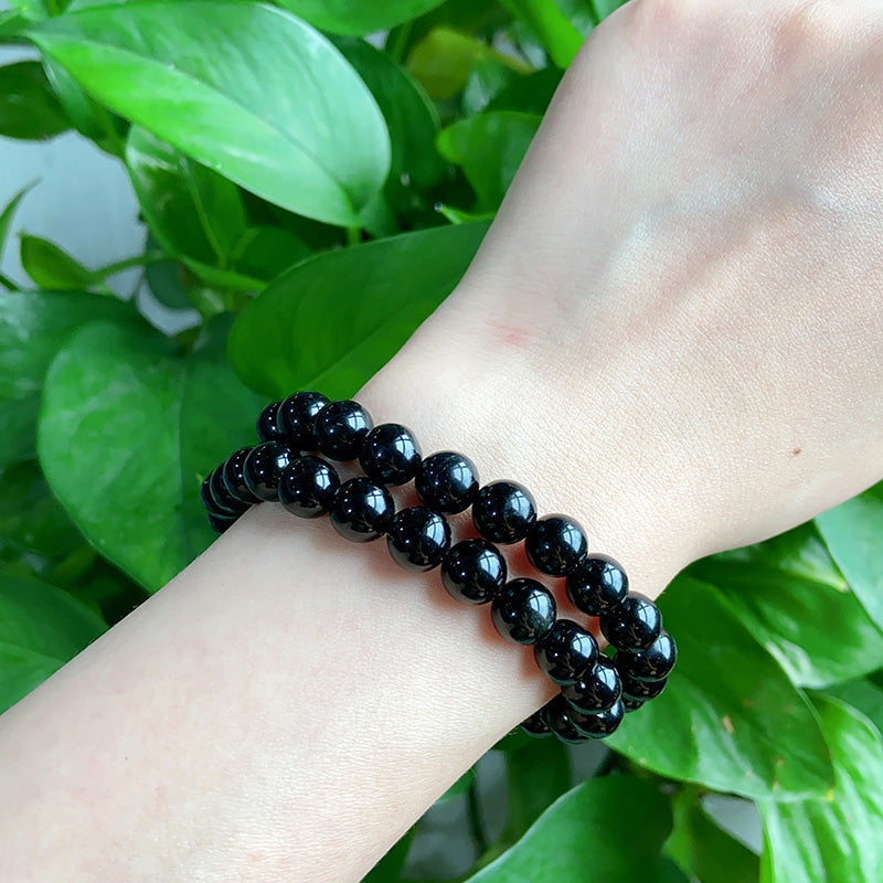 Obsidian Bracelets ($10/4PCS) wholesale crystal bracelet for resale