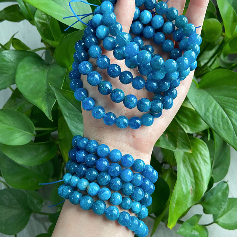 Blue Apatite Bracelet $10/PC wholesale crystal bracelet for resale