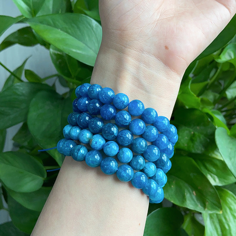 Blue Apatite Bracelet $10/PC wholesale crystal bracelet for resale