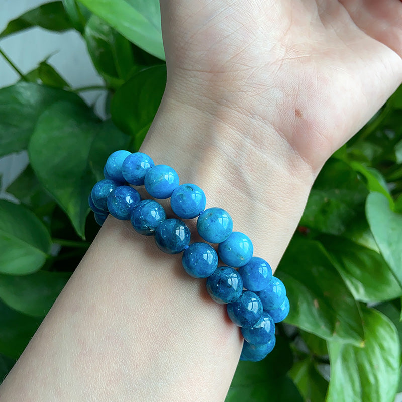 Blue Apatite Bracelet $10/PC wholesale crystal bracelet for resale