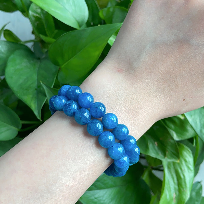 Blue Apatite Bracelet $10/PC wholesale crystal bracelet for resale