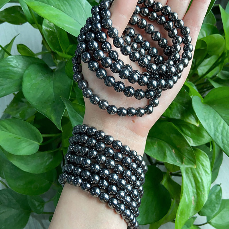 Hematite Bracelet $10/5PCS wholesale crystal bracelet for resale