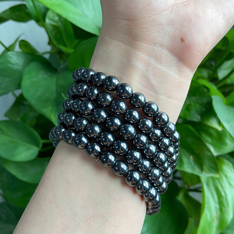 Hematite Bracelet $10/5PCS wholesale crystal bracelet for resale