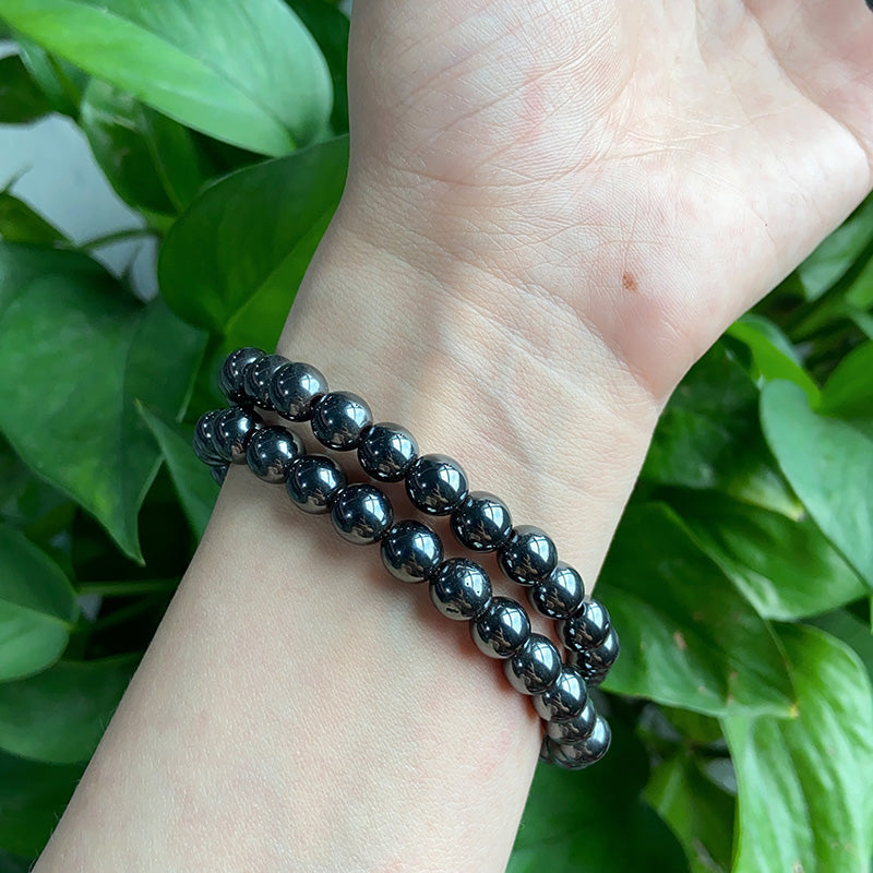 Hematite Bracelet $10/5PCS wholesale crystal bracelet for resale
