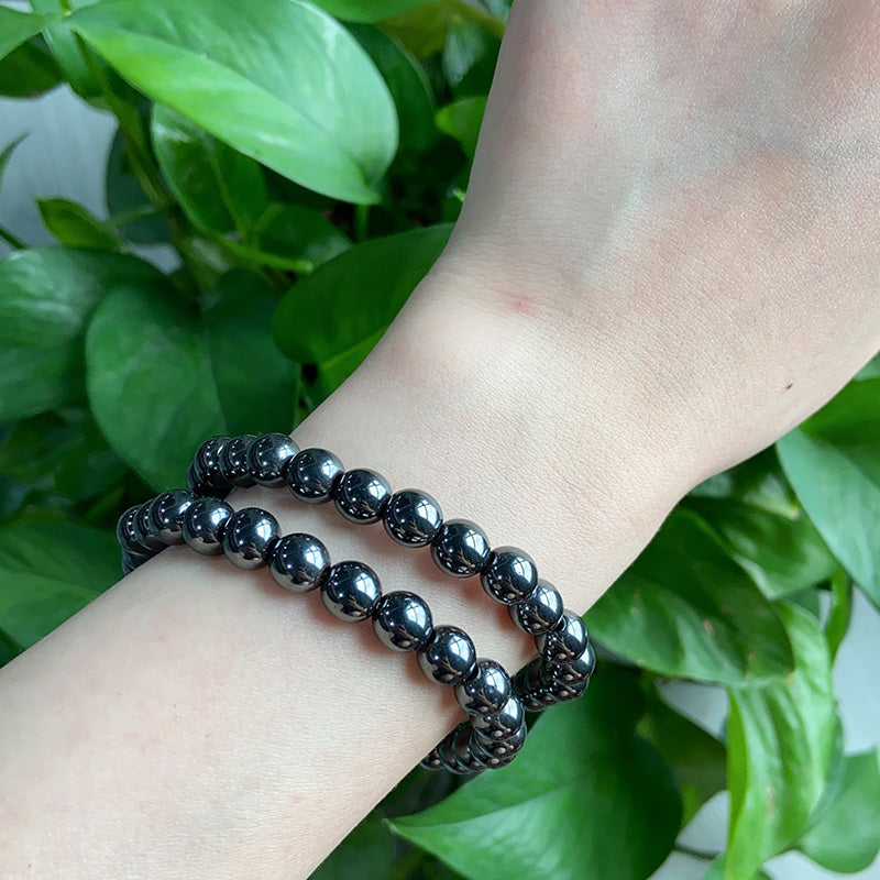 Hematite Bracelet $10/5PCS wholesale crystal bracelet for resale
