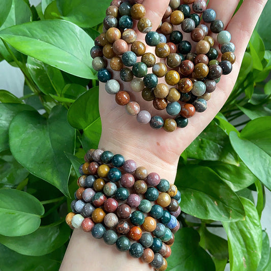 Ocean Jasper Bracelet $10/4PCS wholesale crystal bracelet for resale