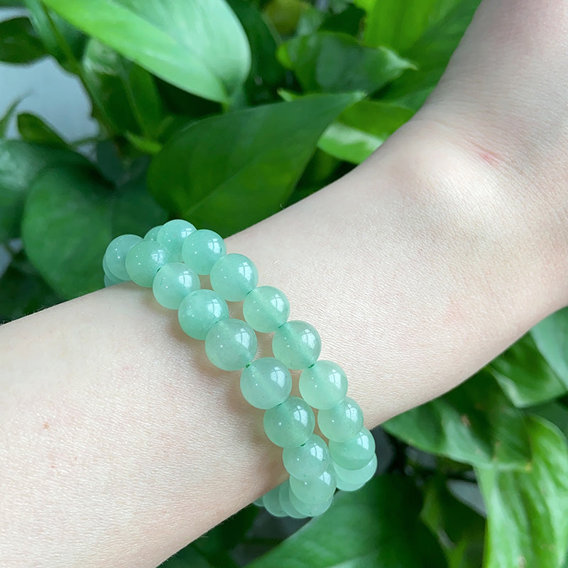 Green Aventurine Bracelet $15/10PCS wholesale crystal bracelet for resale