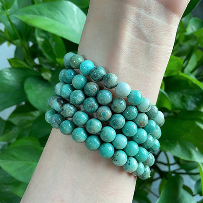 Natural Turquoise Agate Bracelet $5/PC wholesale crystal bracelet for resale