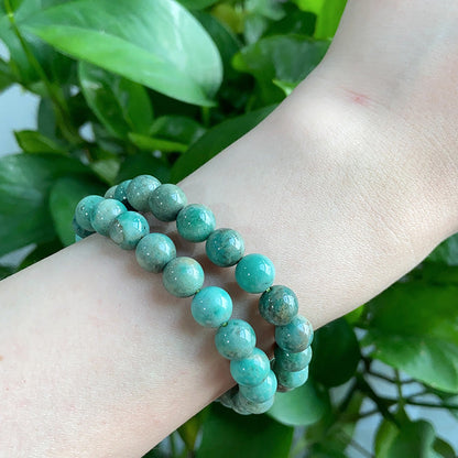 Natural Turquoise Agate Bracelet $5/PC wholesale crystal bracelet for resale