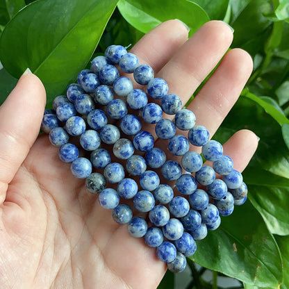 Blue Spotted Bracelet $15/10PCS wholesale crystal bracelet for resale
