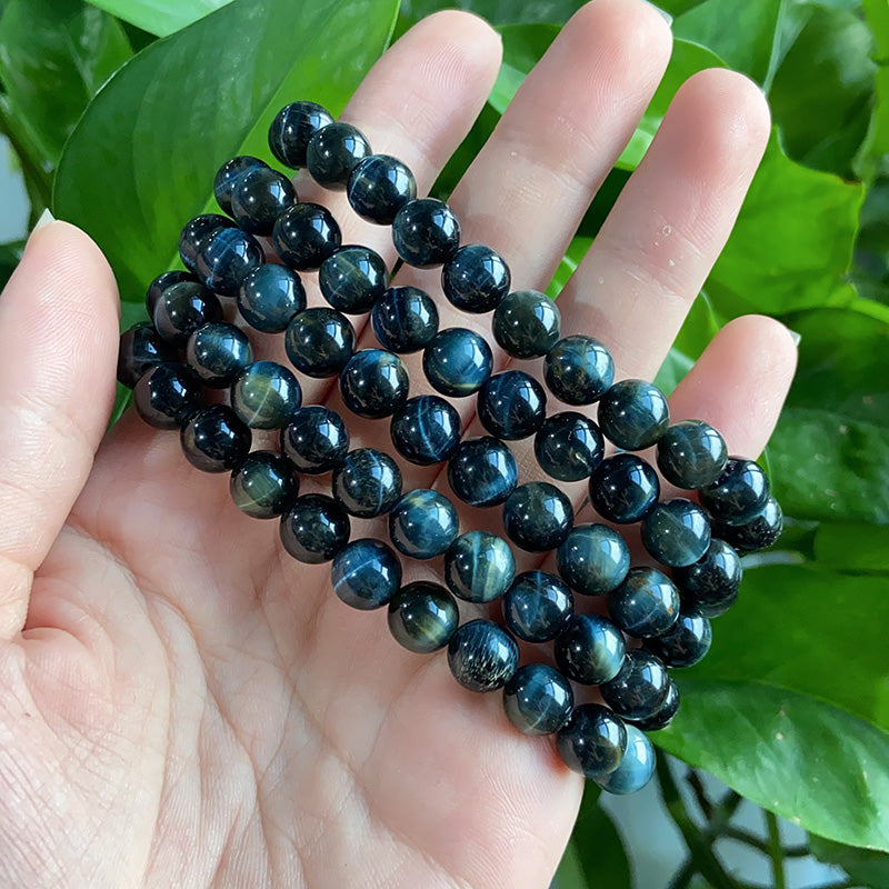 Blue Tiger Eye Bracelet $4/PC wholesale crystal bracelet for resale