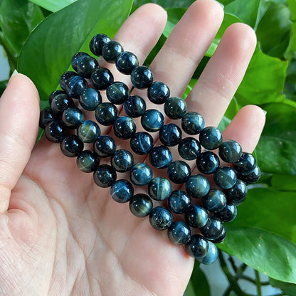 Blue Tiger Eye Bracelet $4/PC wholesale crystal bracelet for resale