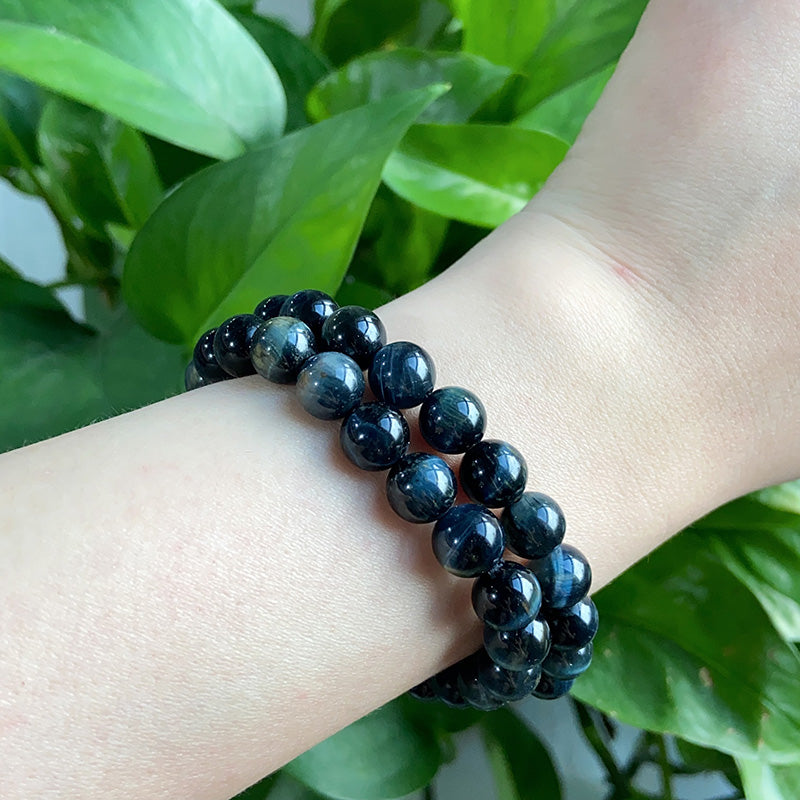 Blue Tiger Eye Bracelet $4/PC wholesale crystal bracelet for resale