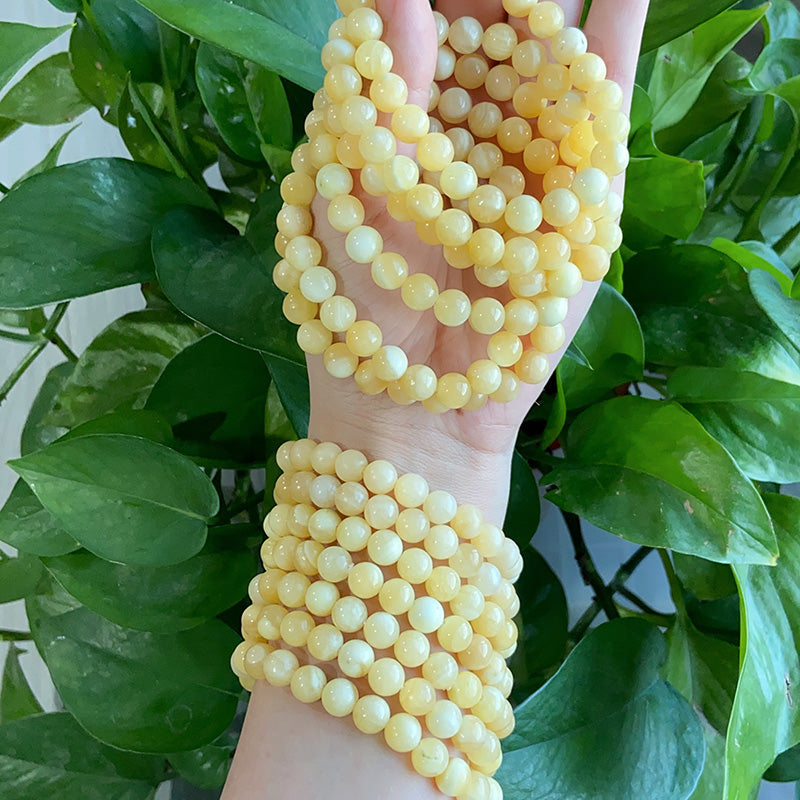 Orange Calcite Bracelet $15/10PCS wholesale crystal bracelet for resale