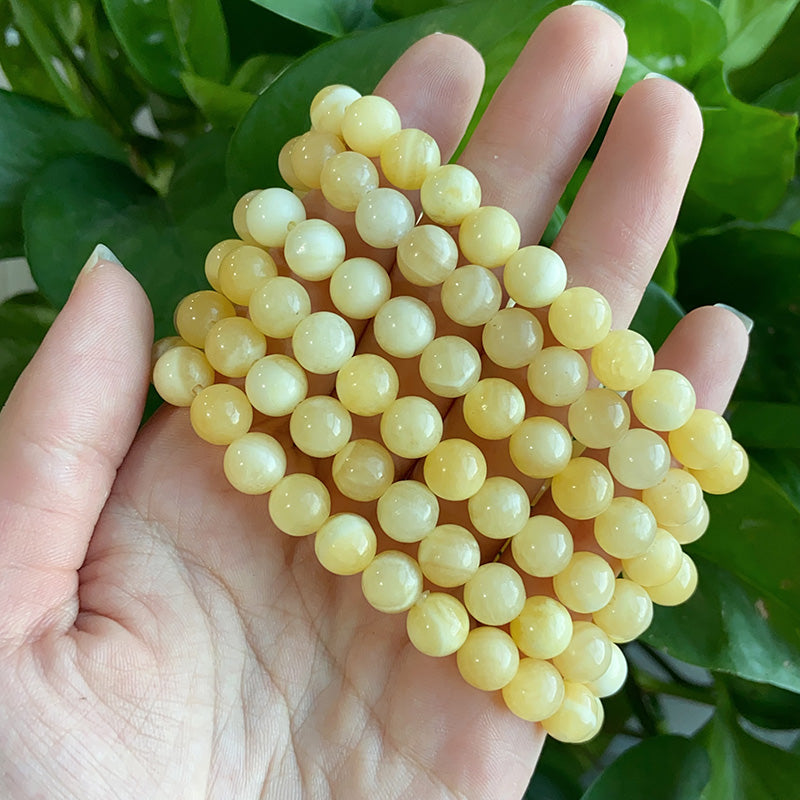Orange Calcite Bracelet $15/10PCS wholesale crystal bracelet for resale