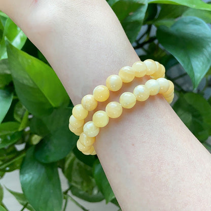 Orange Calcite Bracelet $15/10PCS wholesale crystal bracelet for resale