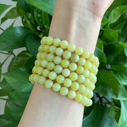 Lemon Jade Bracelet $10/4PCS wholesale crystal bracelet for resale
