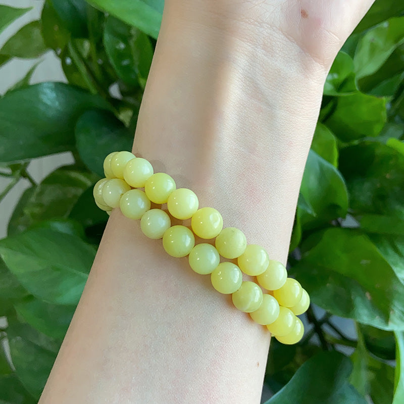 Lemon Jade Bracelet $10/4PCS wholesale crystal bracelet for resale
