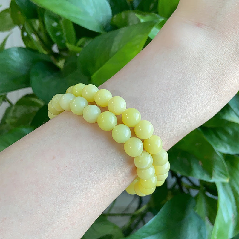 Lemon Jade Bracelet $10/4PCS wholesale crystal bracelet for resale