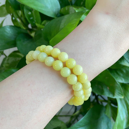 Lemon Jade Bracelet $10/4PCS wholesale crystal bracelet for resale
