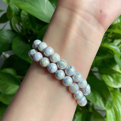 Aura Howlite Bracelet $4/PC wholesale crystal bracelet for resale
