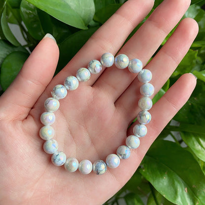 Aura Howlite Bracelet $4/PC wholesale crystal bracelet for resale
