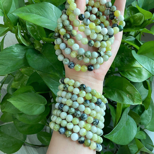 Russian Jade Bracelet $10/5PCS wholesale crystal bracelet for resale