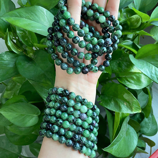 Ruby Zoisite Bracelet $10/3PCS wholesale crystal bracelet for resale