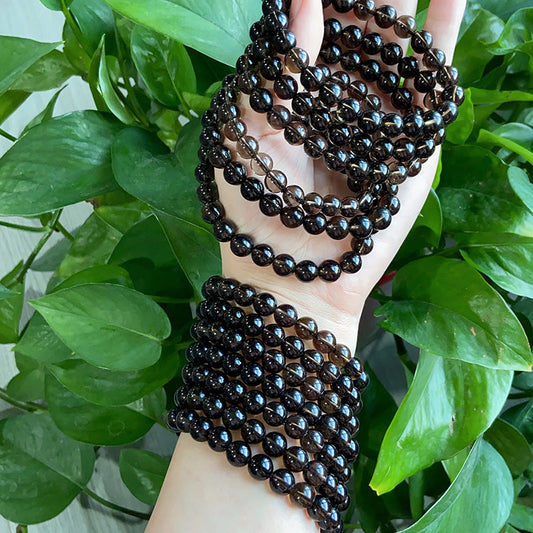 Smoky Quartz Bracelet $15/3PCS wholesale crystal bracelet for resale
