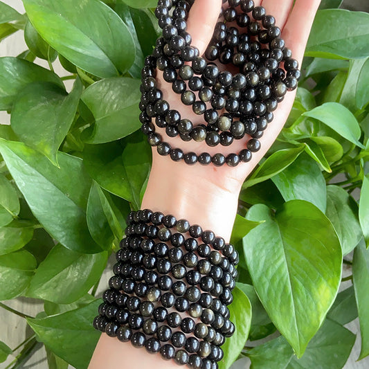 Golden Obsidian Bracelet $9.99/3PC