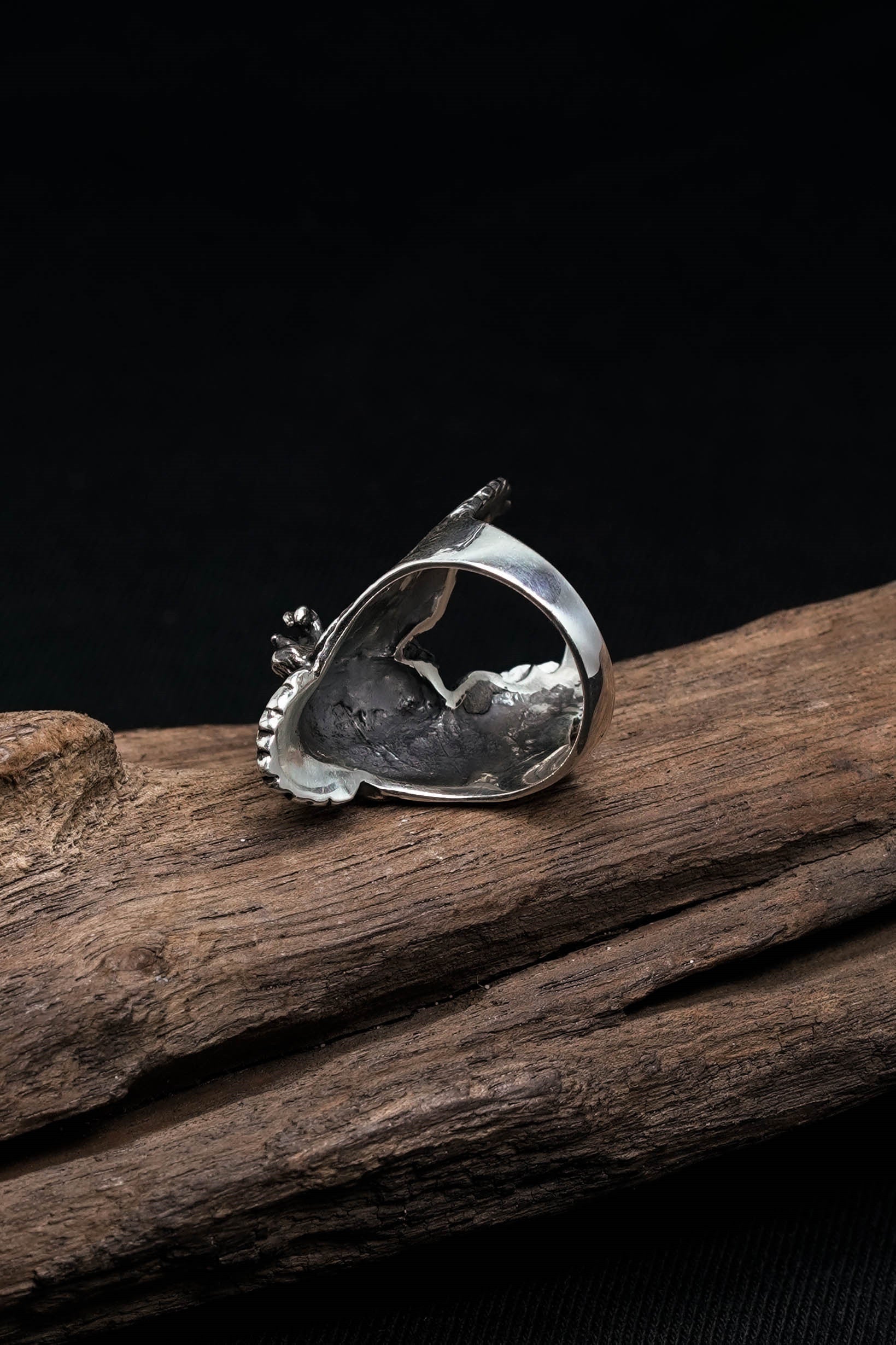 Retro Eagle Spread Wings 925 Sterling Silver Ring