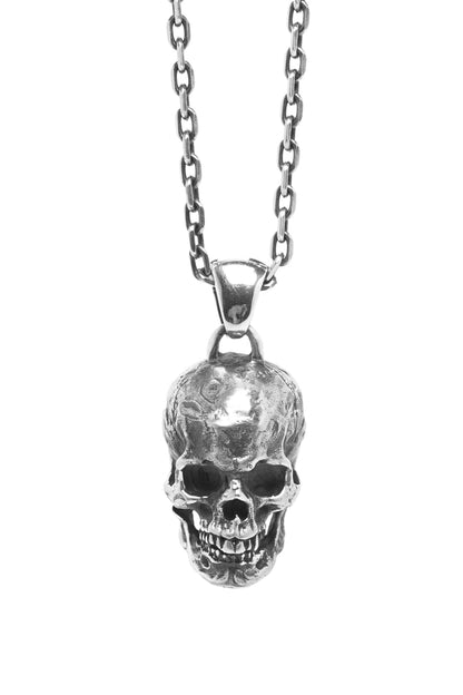 TS® Retro Skull Pendant 925 Sterling Silver