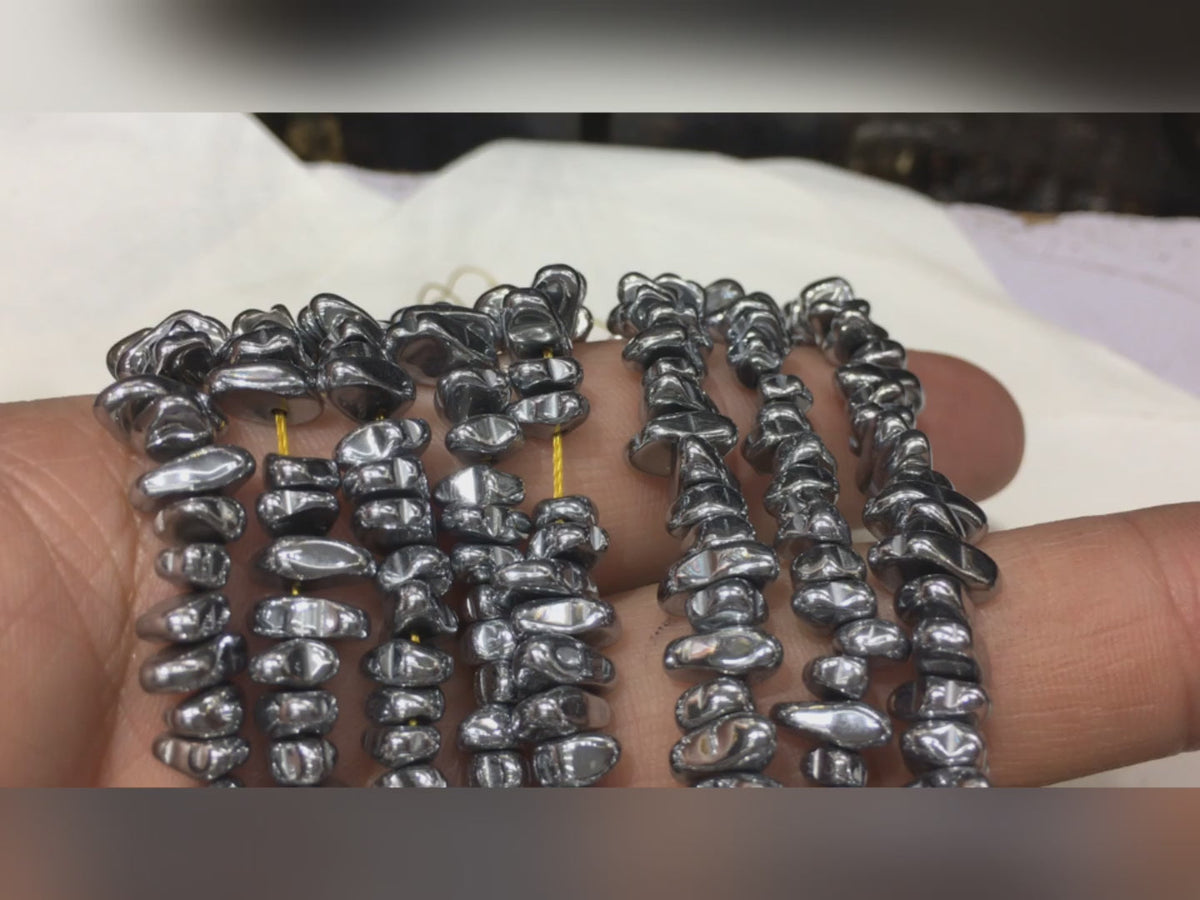 Irregualr Shape Hematite Beads