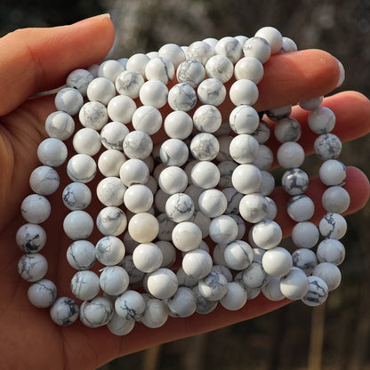 Wholesale Howlite Crystal Bracelet