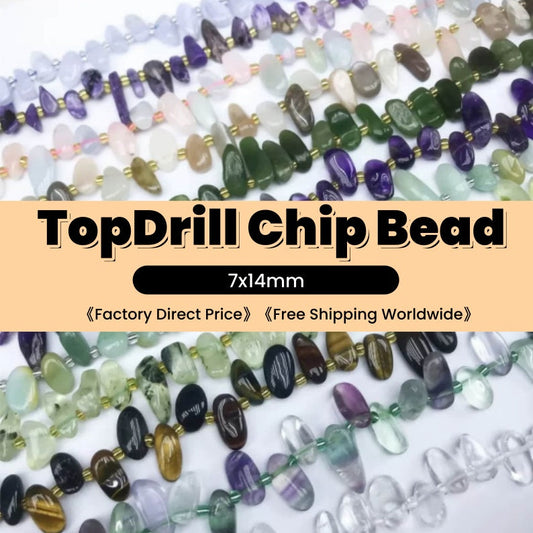 Chips Beads 7x14mm Gemstone/Quartz/Crystal/Aagte