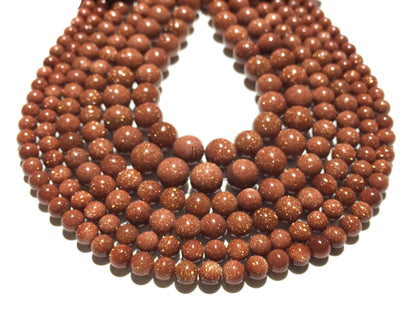 Gold sandstone Beads Healing Energy Gemstone Loose DIY Jewelry Making Design for  AAA Quality 4mm 6mm 8mm 10mm 12mm