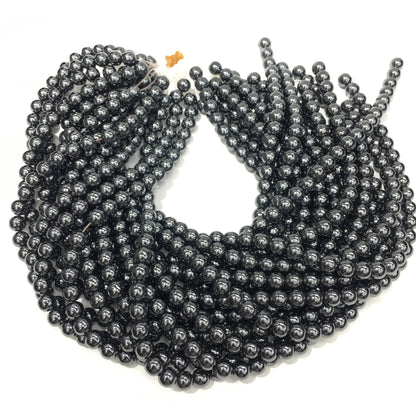 Black Hematite Beads Factory Price Round