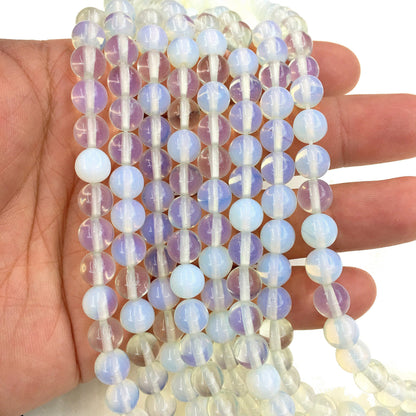 Natural Opalite Round Shape Beads